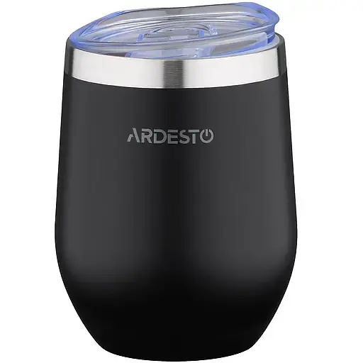Термокружка Ardesto Compact Mug 350 мл черная (AR2635MMB) - фото 1