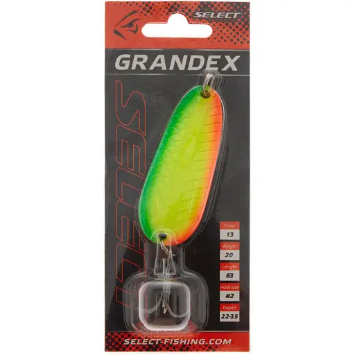Блешня Select Grandex 20 g 63 mm #13 - фото 2
