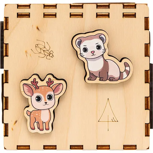 Кубик-сортер GoodPlay Лісові звірята (CUB-4-008) - фото 5
