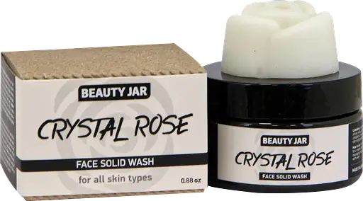 Тверде мило для обличчя Кришталева Троянда Beauty Jar 25 г - фото 2