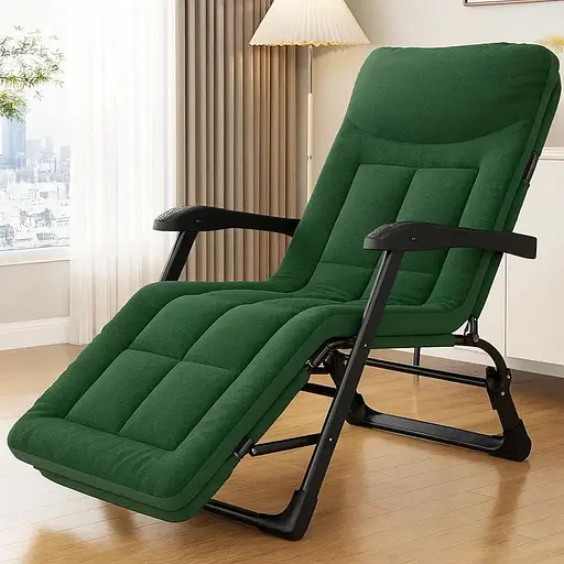 Розкладне крісло ліжко з вбудованим матрацом Leobro Green (LB-FCB-G3-GRN) - фото 1