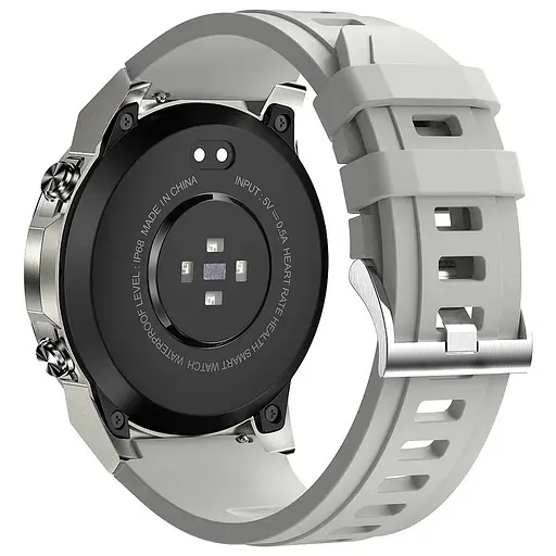 Смарт-годинник Oukitel bt50 сріблястий - фото 2