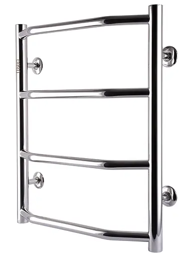 Водяна рушникосушка Unio LT W 500-400-4 Драбинка Трапеція, Хром - фото 3