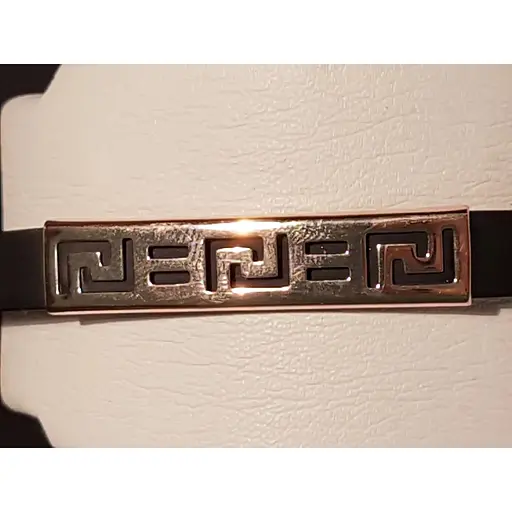 Золотой браслет Tango с каучуком. 910035 23 - фото 2