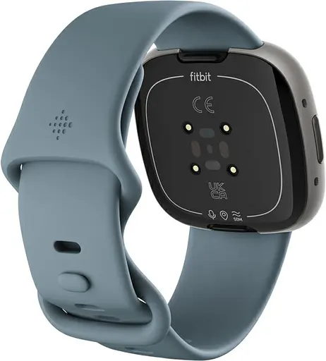 Смарт-часы Fitbit Versa 4 Waterfall Blue/Platinum (FB523SRAG) - фото 5