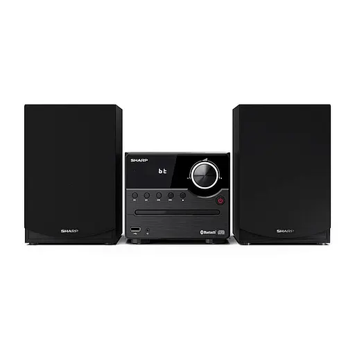 Музыкальный центр Sharp XL-B512(BK) Black - фото 1