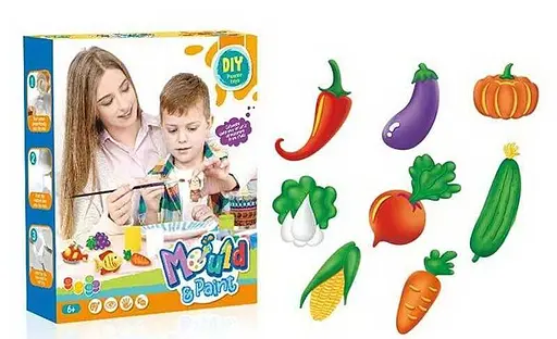 Набір для творчості, 168-23C, гіпс, форми, магнітна стрічка, фарби