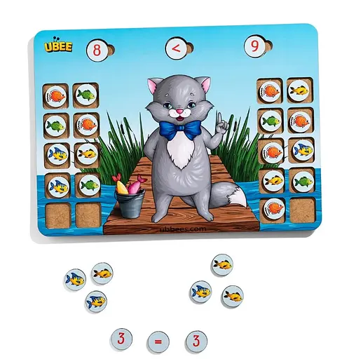 Розвиваюча гра Вчений котик Ubee ПСД237 32х23 см