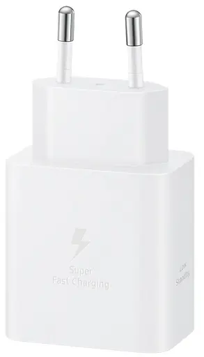 Сітчасте зарядне пристрій Samsung 45W Compact Power Adapter EP-T4511NWEGEU White (7194665) - фото 2