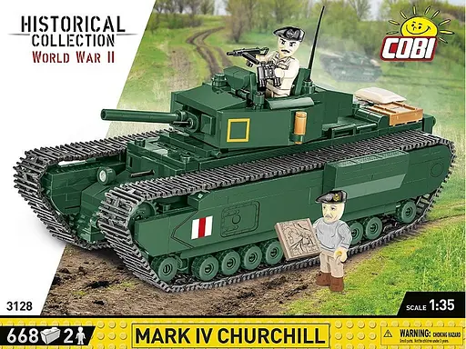 Конструктор дитячий танк Churchill Mk IV COBI 3128 - фото 3