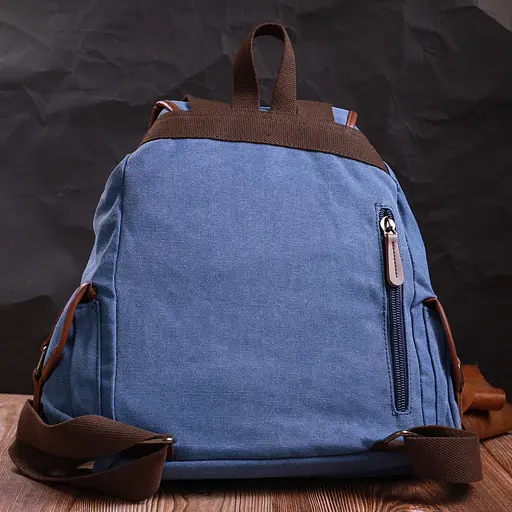 Текстильный рюкзак Vintage 30х37х13 см 000270826 - фото 8