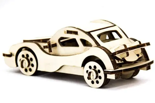 Дерев'яний конструктор Порше 43 деталі - фото 4