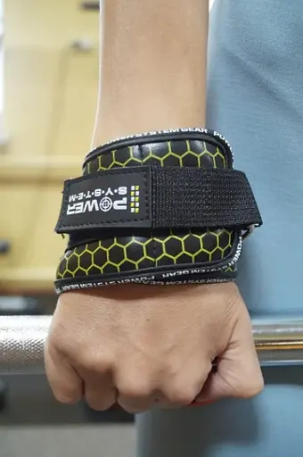 Крюки для тяги на запястье Power System PS-3360 Hooks V2 Black/Yellow XL (PS_3360_Black/Yellow XL) - фото 3