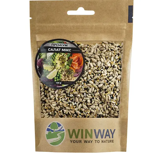 Суміш насіння Winway Салатний мікс Преміум 100 г - фото 1