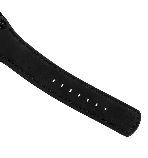 Чоловічий класичний наручний годинник Skmei 9282 (Чорний з чорним дисплеєм) - фото 9