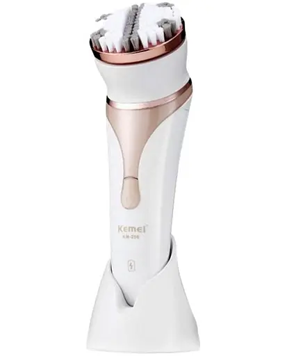 Эпилятор Kemei Km-296 с насадками (Белый) - фото 6