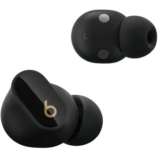 Наушники TWS Beats by Dr. Dre Studio Buds+ Black/Gold (MQLH3) - фото 4