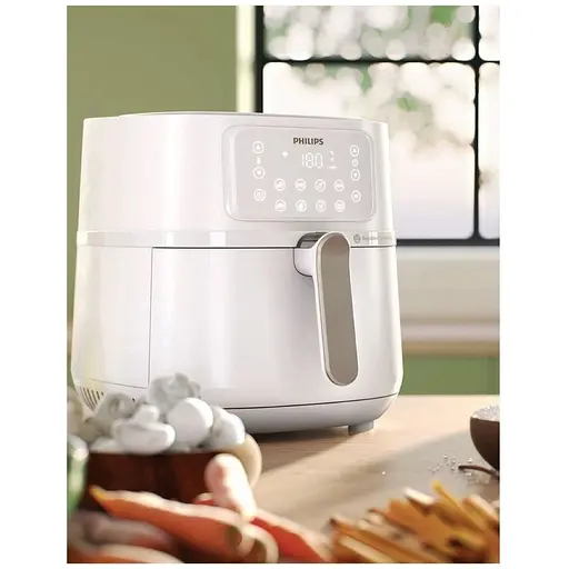 Мультипечь Philips XXL Connected 2000 Вт бело-серебристая (HD9285/00) - фото 6