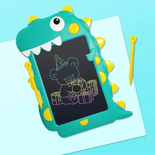 Планшет для рисования DK Kids Pad 9" Color Dinosaur Green [115849] - фото 2