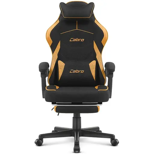 Крісло Cabro C502 Black-Orange (тканина) - фото 2