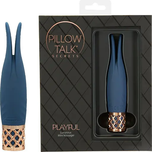 Вибратор Pillow Talk Secrets Playful Clitoral Vibrator Blue SO8245 (108553) - фото 6