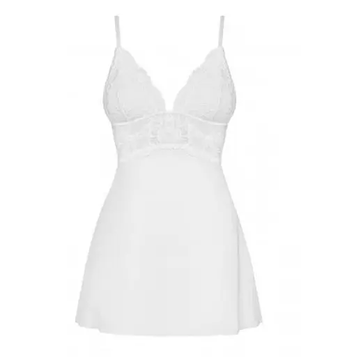 Еротичний комплект Obsessive 810 L/XL білий - фото 5