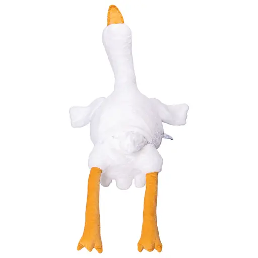 М'яка іграшка-подушка з пледом усередині Гусак-обіймусь 3 в 1 Білий Colorful Home 520-1W - фото 3