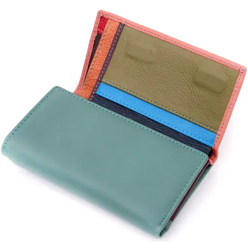 Кожаный женский кошелек ST Leather 14х9х2 см acs0028353 - фото 3