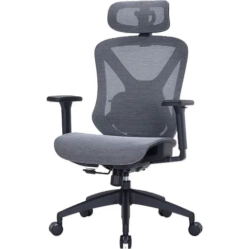 Офісне крісло Officepro Atlas OC630-B-DG-DG Black/Dark Gray [148896] - фото 2
