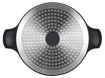 Кастрюля Ringel Zitrone Zitrone Black 4.2 л 24 см (RG-2108-24BL) - фото 4