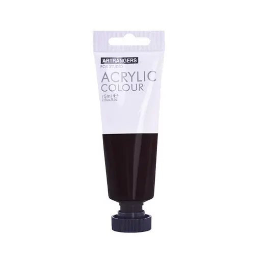 Акрилова фарба Art Rangers COLOR-IT FEA908 чорний матовий, 75 мл, у тубі - фото 1