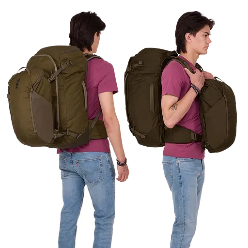 Рюкзак Thule Landmark Travel Pack 70L TLPM-270 Deep Khaki (7121897) - фото 6