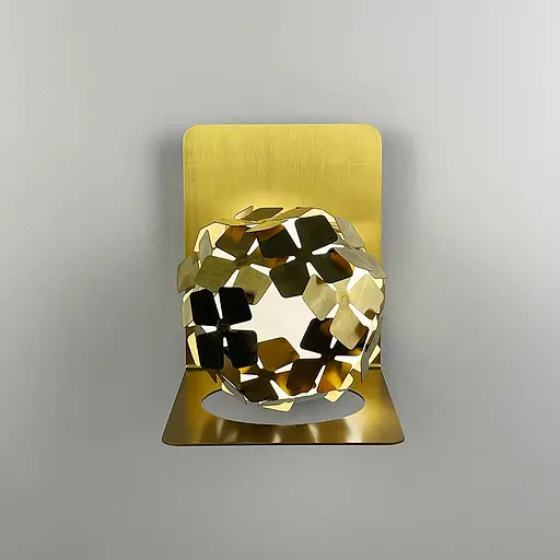 Флористичне бра у латунному корпусі Арт. WB 34/1 AB Line F - фото 5