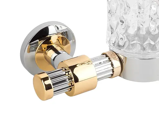 Склянка для зубних щіток Kugu Maximus 606C&G золотий - фото 2