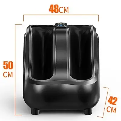 Массажер для ног Benbo AM-520-LUX (вибрация, компрессия, подогрев) Черный - фото 3