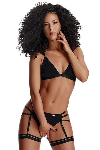 Еротичний комплект Demoniq LadyX Dorita XXL чорний - фото 3