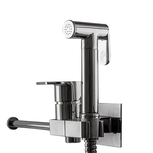 Набір гігієнічного душа прихованого монтажу Globus Lux GLN-4-106MIX, Хром - фото 2