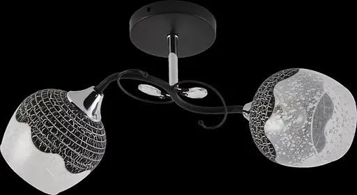 Декоративная люстра V XA1524A/2 BK+CR - фото 3