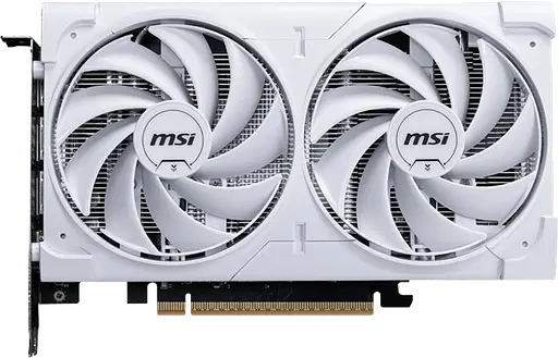 Видеокарта GeForce RTX 5060 8GB MSI Ventus 2X OC White (RTX 5060 8G VENTUS 2X OC WHITE) - фото 2