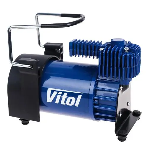 Компрессор Vitol К-55 150psi/23Amp /50л/шланг 5,0м/клеммы