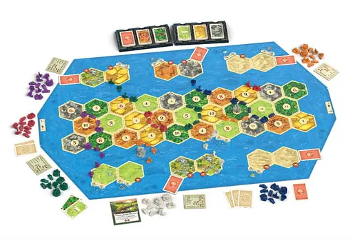 Настольная игра Rozum Катан: Мореплаватели. Дополнение для 5-6 игроков (Catan: Seafarers - 5-6 Player Extension) (укр.) (R103UA) - фото 3