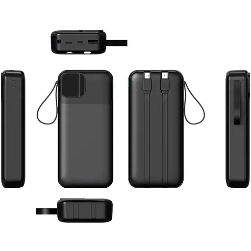 Повербанк TheGeneral Voltix 20000 mAh черный (40012819-01) - фото 4