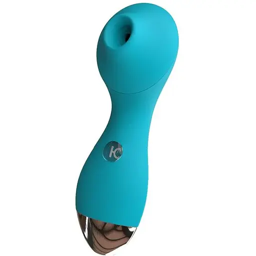 Вакуумний стимулятор KisToy Polly Blue - фото 2