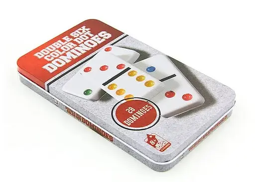 Настільна гра VIIVSC Доміно (у металевій коробці) (IG-3974)