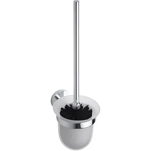 Туалетный ершик Bemeta Omega с подвесным держателем 104113017, Черный матовый - фото 1