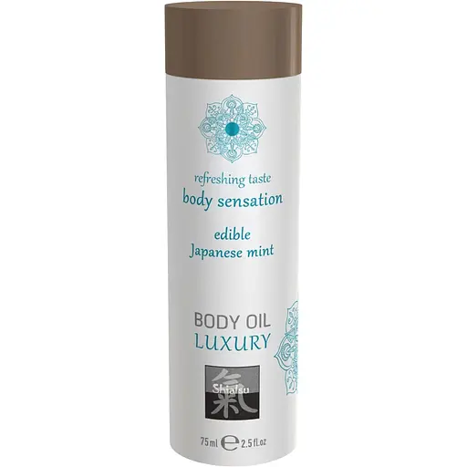 Масажна олія Hot Shiatsu м'ята, 75 мл