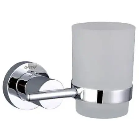 Склянка для зубних щіток Gappo G1806 латунь хром - фото 1