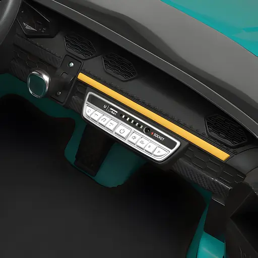 Електромобіль дитячий Bambi Lamborghini M 5020EBLR-5 24V на пульті керування та сигналом на кермі - фото 9