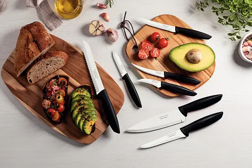 Набір ножів TRAMONTINA Plenus black, 7 предметів (6820220) - фото 2