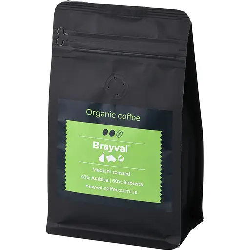 Кофе в зёрнах Brayval 500 г - фото 1